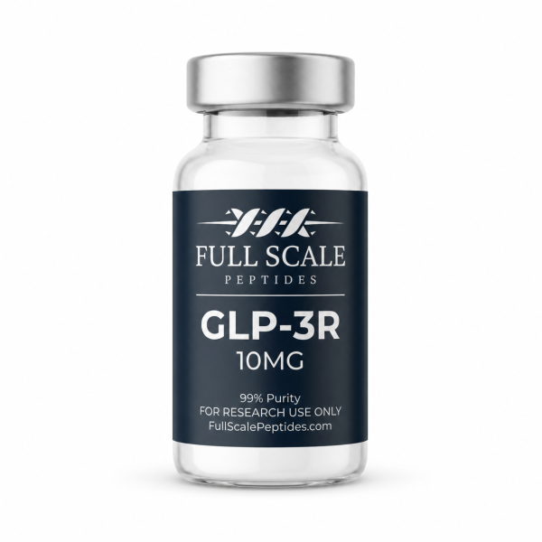 GLP-3R 10mg triple agonist research peptide vial lyophilized Full Scale Peptides