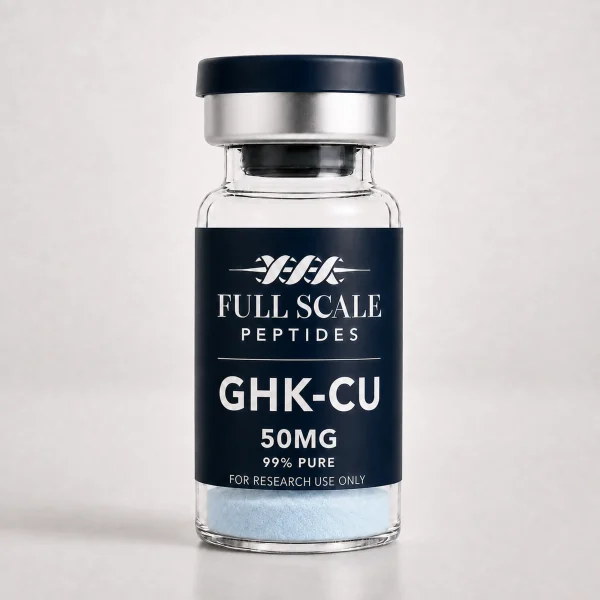 GHK-Cu copper peptide 50mg vial, third-party tested lyophilized powder